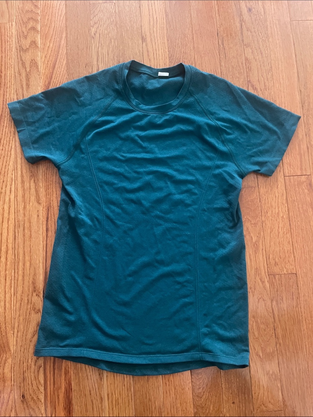 Women's Short-Sleeve Crew Tee in Teal Green